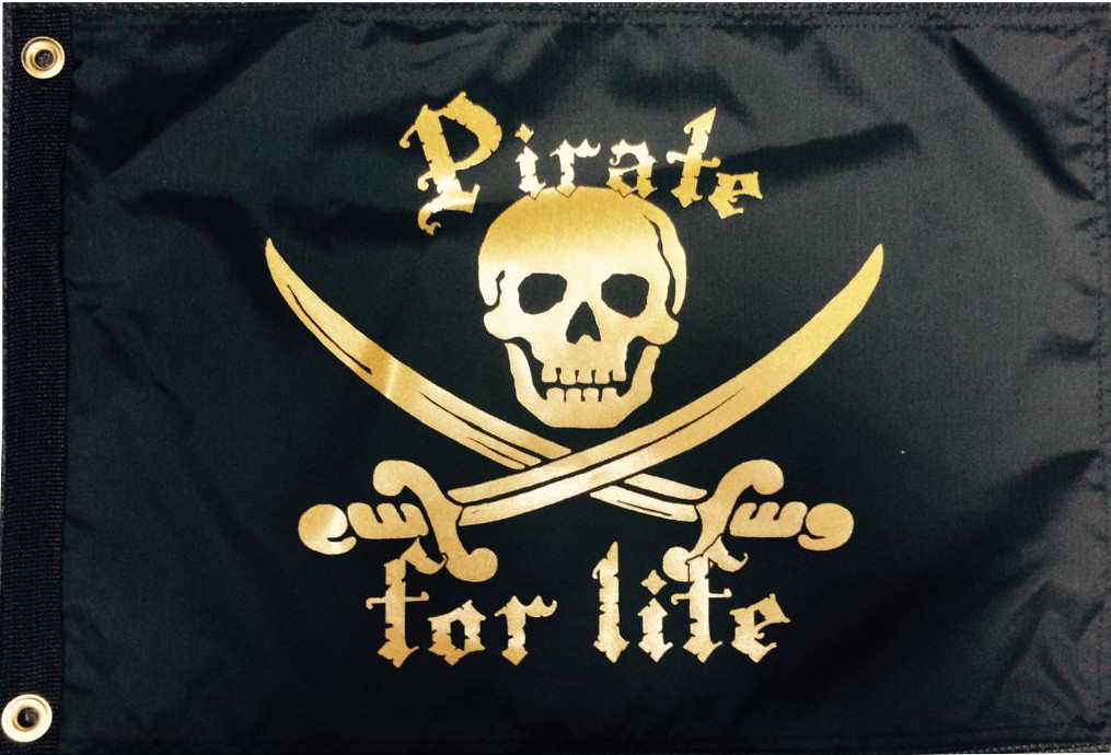 Pirate atv flag